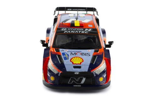 2023 Hyundai i20 N Rally1 Hybrid Nº11 Neuville/Wydaeghe Ganador Rally Centro Europeo 1:18 IXO Models 18RMC193.22