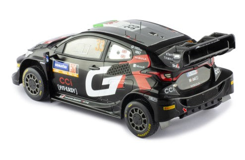 2024 Toyota Yaris Rally1 Hybrid Nº33 Evans/Martin Rally Suecia 1:18 IXO Models 18RMC200.22