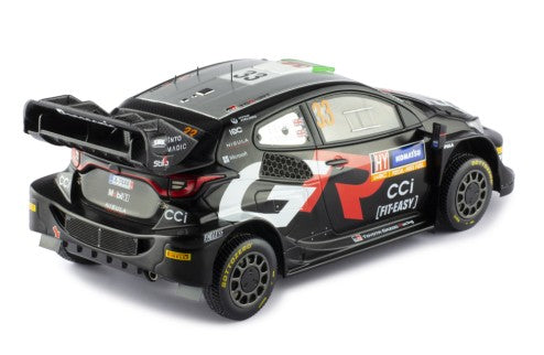 2024 Toyota Yaris Rally1 Hybrid Nº33 Evans/Martin Rally Suecia 1:18 IXO Models 18RMC200.22