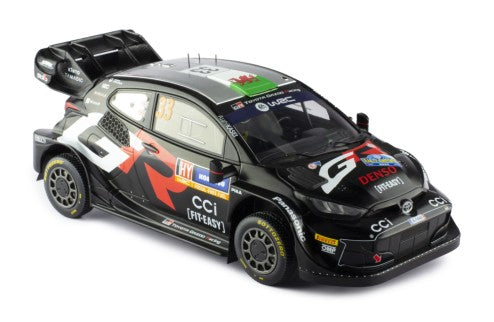 2024 Toyota Yaris Rally1 Hybrid Nº33 Evans/Martin Rally Suecia 1:18 IXO Models 18RMC200.22