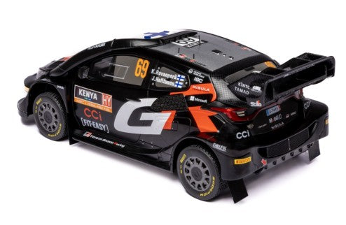 2024 Toyota Yaris Rally1 Hybrid Nº69 Rovanperä/Halttunen Rally Safari Kenia 1:18 IXO Models RMC206.22