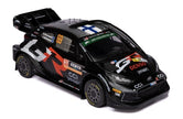 2024 Toyota Yaris Rally1 Hybrid Nº69 Rovanperä/Halttunen Rally Safari Kenia 1:18 IXO Models RMC206.22