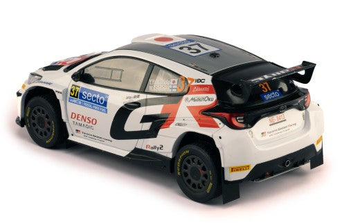 2024 Toyota GR Yaris Rally2 Nº37 Y.Yamamoto/M.Salminen Rally de Finlandia WRC2 1:18 IXO Models 18RMC212A.22