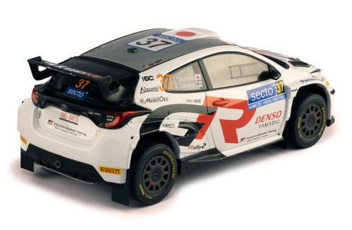 2024 Toyota GR Yaris Rally2 Nº37 Y.Yamamoto/M.Salminen Rally de Finlandia WRC2 1:18 IXO Models 18RMC212A.22