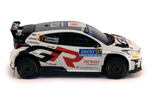 2024 Toyota GR Yaris Rally2 Nº37 Y.Yamamoto/M.Salminen Rally de Finlandia WRC2 1:18 IXO Models 18RMC212A.22