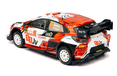 2024 Ford Puma Rally1 Hybrid Nº22 M.Sesks/R.Francis Rally de Polonia WRC 1:18 IXO Models 18RMC215.22