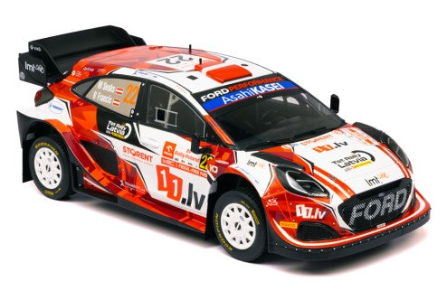 2024 Ford Puma Rally1 Hybrid Nº22 M.Sesks/R.Francis Rally de Polonia WRC 1:18 IXO Models 18RMC215.22