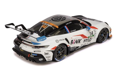 2024 Porsche 911 GT3 Cup (992) Nº14 R.De Haan Copa Porsche Oschersleben 1:18 IXO Models 18RMC219.22