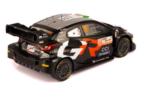 2024 Toyota GR Yaris Rally1 Híbrido N°33 E.Evans/S.Martin WRC Rally de Japón 1:18 IXO Models 18RMC227.22
