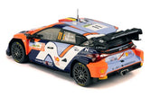 2024 Hyundai i20 N Rally1 Hybrid Nº11 Neuville/Wydaeghe Rally de Japón WRC 1:18 IXO Models RMC228.2