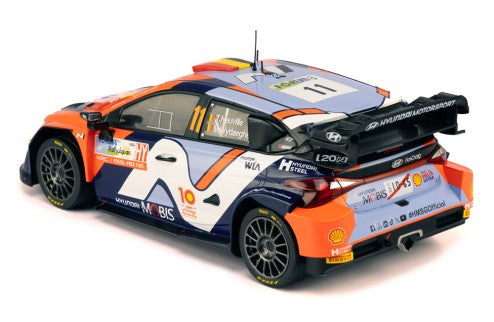 2024 Hyundai i20 N Rally1 Hybrid Nº11 Neuville/Wydaeghe Rally de Japón WRC 1:18 IXO Models RMC228.2