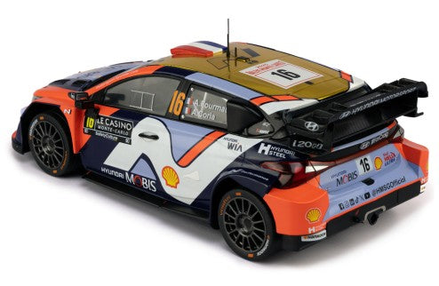 2025 Hyundai i20 N Rally1 Nº16 A.Fourmaux/A.Coria Rally Montecarlo WRC 1:18 IXO Models RMC230A.22