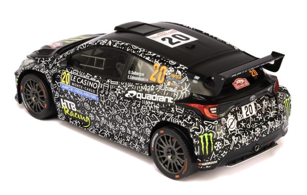 2025 Toyota GR Yaris Rally2 Nº20 O.Solberg/E.Edmondson Rally de Montecarlo Ganadores WRC2 1:18 IXO Models 18RMC232.22