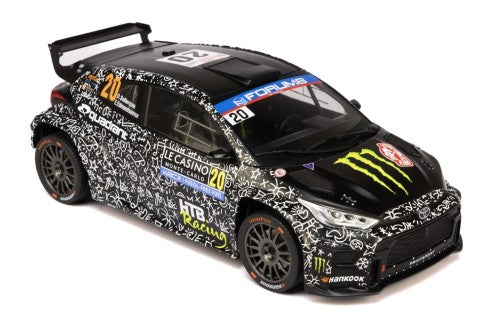 2025 Toyota GR Yaris Rally2 Nº20 O.Solberg/E.Edmondson Rally de Montecarlo Ganadores WRC2 1:18 IXO Models 18RMC232.22