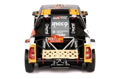 2024 Toyota GR DKR Hilux Evo T1U Nº211 H.Lategan/B.Cummings Rally Dakar 1:18 IXO Models 18RMC237.22