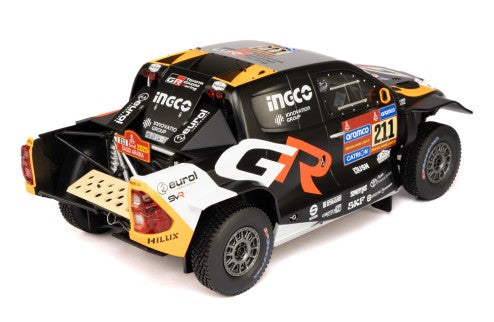 2024 Toyota GR DKR Hilux Evo T1U Nº211 H.Lategan/B.Cummings Rally Dakar 1:18 IXO Models 18RMC237.22