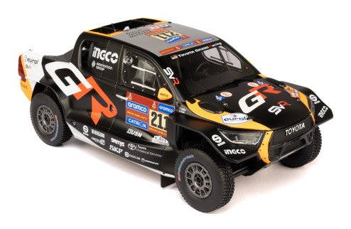 2024 Toyota GR DKR Hilux Evo T1U Nº211 H.Lategan/B.Cummings Rally Dakar 1:18 IXO Models 18RMC237.22