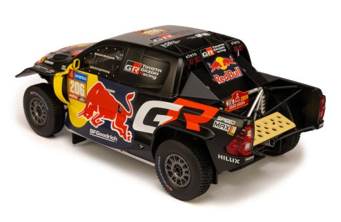 2024 Toyota GR DKR Hilux Evo T1U Nº206 L.Moraes/A.Monleón Rally Dakar 1:18 IXO Models 18RMC238A.22