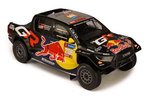2024 Toyota GR DKR Hilux Evo T1U Nº206 L.Moraes/A.Monleón Rally Dakar 1:18 IXO Models 18RMC238A.22