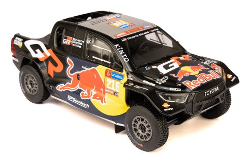 2024 Toyota GR DKR Hilux Evo T1U Nº216 S.Quintero/D.Zenz Rally Dakar 1:18 IXO Models 18RMC238B.22