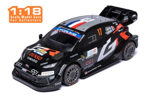 2025 Toyota GR Yaris Rally1 Nº17 S.Ogier/V.Landals Rally de Islas Canarias WRC 1:18 IXO Models RMC249B.22
