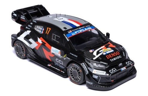 2025 Toyota GR Yaris Rally1 Nº69 K.Rovanperä/J.Halttunen Ganadores Rally Islas Canarias WRC 1:18 IXO Models 18RMC249A.22
