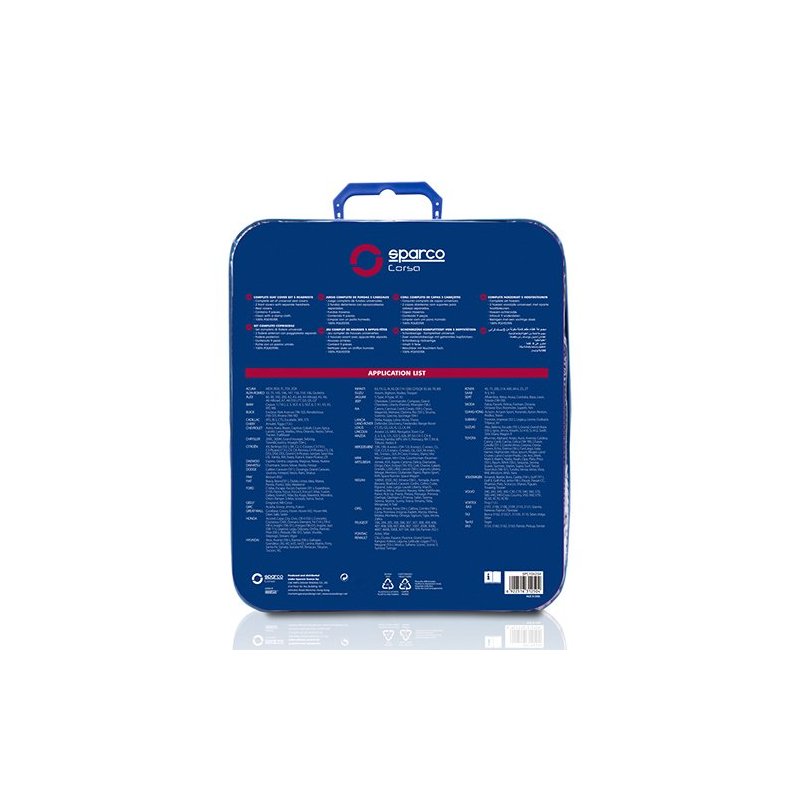 Juego de Fundas Sparco Lazio Gris CS6