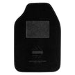 Set Completo 4 Piezas Alfombras Momo Universales Negro/Blanco