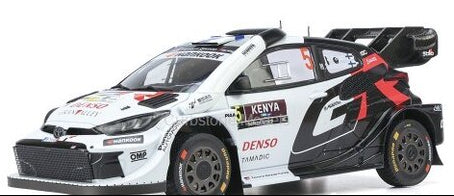 2025 Toyota GR Yaris Rally1 Nº5 S.Pajari/M.Salminen Rally de Kenia WRC 1:43 IXO Models RAM995.22