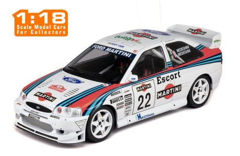 1998 Ford Escort WRC Nº22 Medeghini/Medeghini-Capoferri Rally Sanremo 1:18 IXO Models 18RMC171B.22