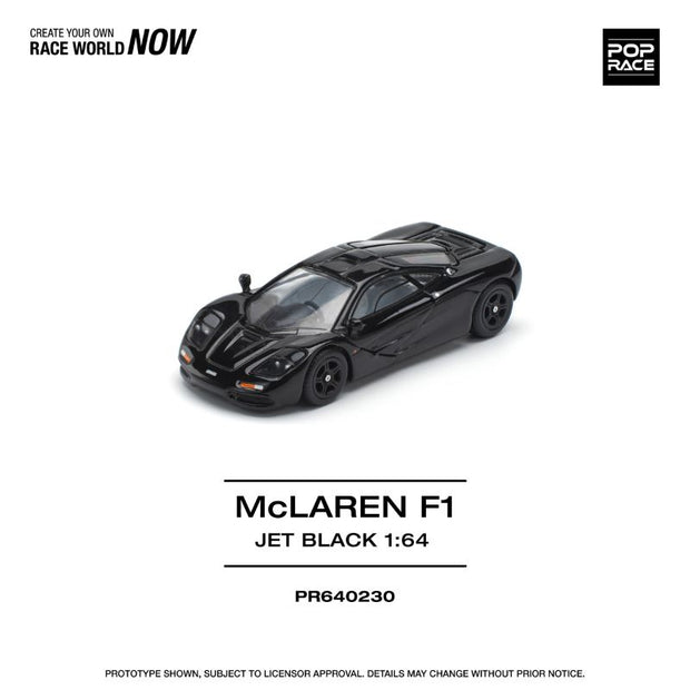 1993 McLaren F-1 Road Car Negro 164 Pop Race PR640230
