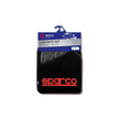 Set Completo 4 Piezas Alfombras Sparco Cs6 Negro/Rojo