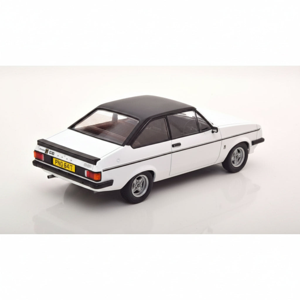 1977 Ford Escort MK II RS 2000 Blanco/Negro 1:18 MC Group 18248