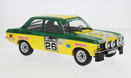 1973 Opel Ascona A Nº26 W.Röhrl/J.Berger RAC Rally 1:18 MC Group 18346R
