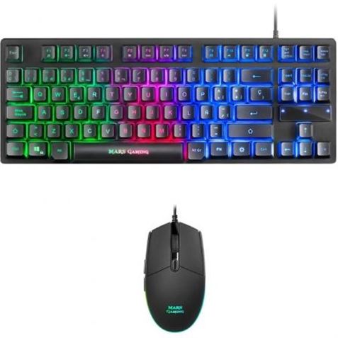 KIT TECLADO + RATÓN GAMING MARS GAMING