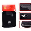 Set Completo 4 Piezas Alfombras Momo Universales Negro/Blanco
