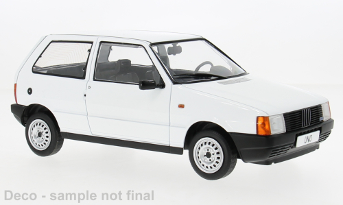 1984 Fiat Uno Blanco 1:18 MC Group 18584