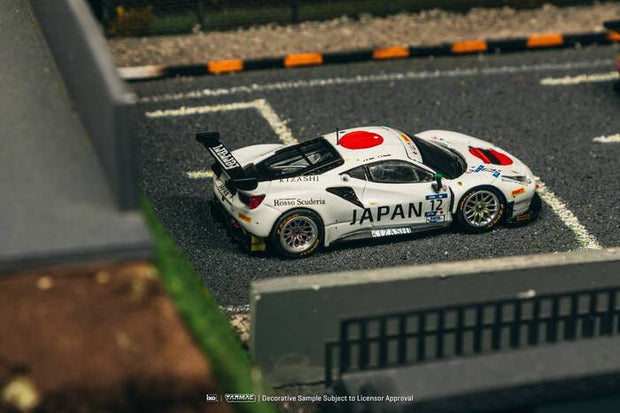 2018 Ferrari 488 GT3 Copa Fia GT Nations Simracing Nº12 T.Kondo/K.Seto Blanco 164 IXO-Tarmac T64-072-18GTN12