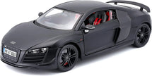 2010 Audi R8 GT Negro Mate 1:18 Maisto 31395