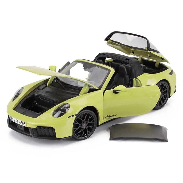 2024 Porsche 911 (992.2) Targa 4 GTS T-Hybrid Amarillo 1:18 Maisto 31470