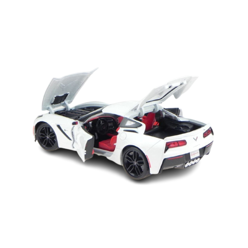 2014 Chevrolet Corvette Stingray Z51 Blanco 1:18 Maisto 31677