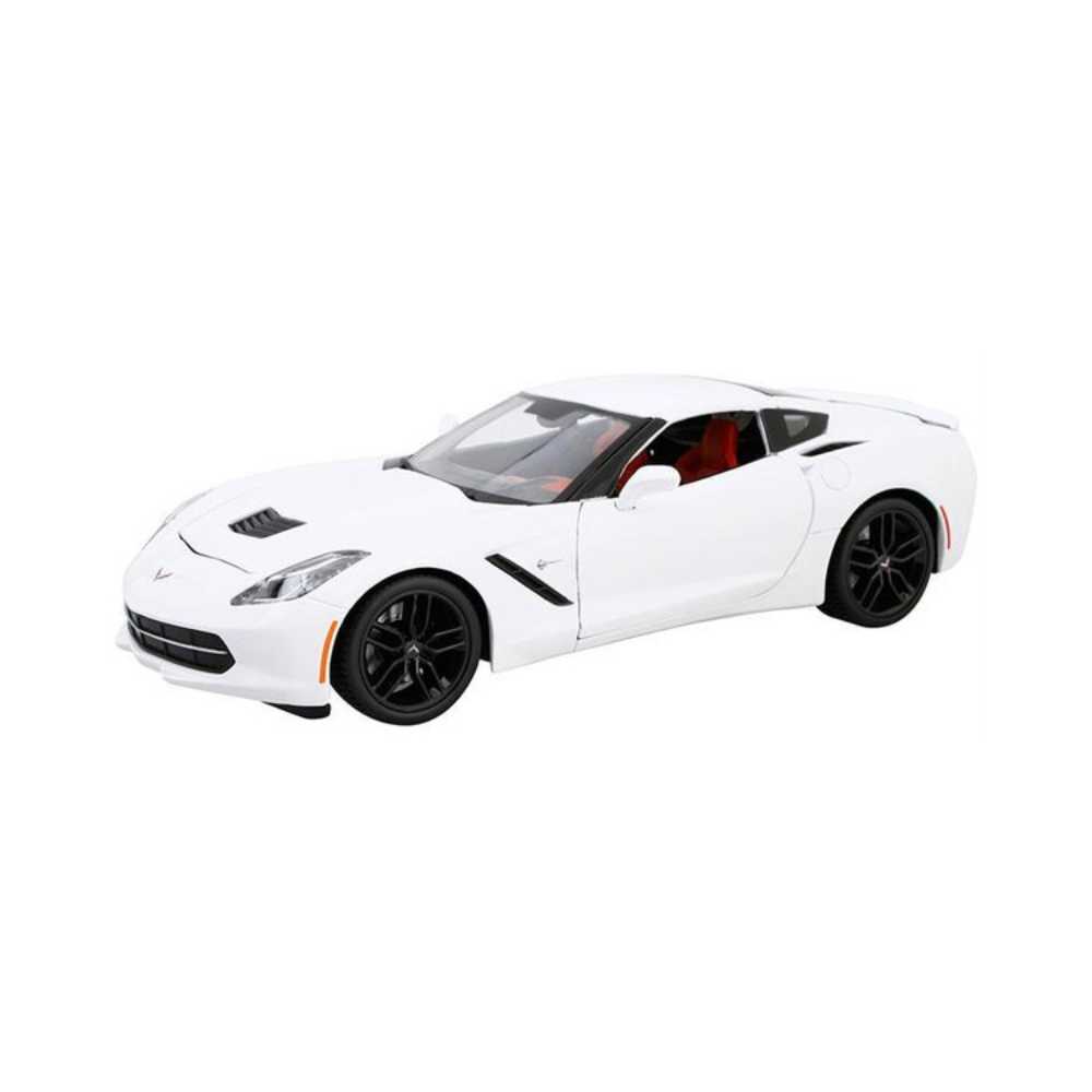 2014 Chevrolet Corvette Stingray Z51 Blanco 1:18 Maisto 31677