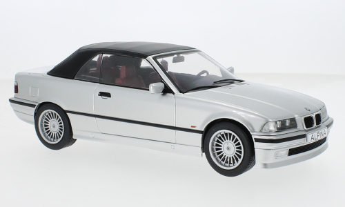 1996 BMW Alpina B3 3.2 Convertible Plateado 1:18 MC Group 18322