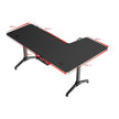 MESA GAMING PRO1300 FIBRA CARBONO | L IZQUIERDA | ALFOMBRILLA 80X30CM | MUV