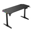 MESA GAMING PRO1600 XL MOTORIZADA FIBRA CARBONO | LUZ RGB SOUND MUVIP