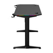 MESA GAMING PRO1600 XL MOTORIZADA FIBRA CARBONO | LUZ RGB SOUND MUVIP