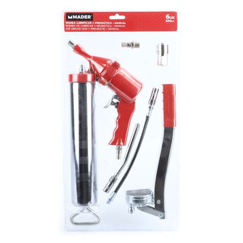 BOMBA LUBRICAR NEUMÁTICA + MANUAL 500CC MADER