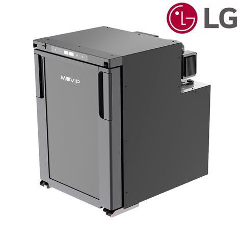 NEVERA FIJA CON COMPRESOR LG 12V 45 LITROS 60W MUVIP