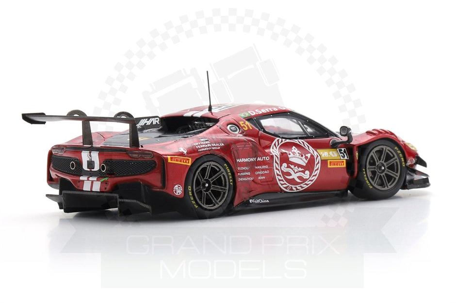 2023 Ferrari 488 GT3 Nº52 Chen Weian Macau GT Cup FIA GT World Cup Harmony Racing 164 IXO-Tarmac T64-072-23MGP52
