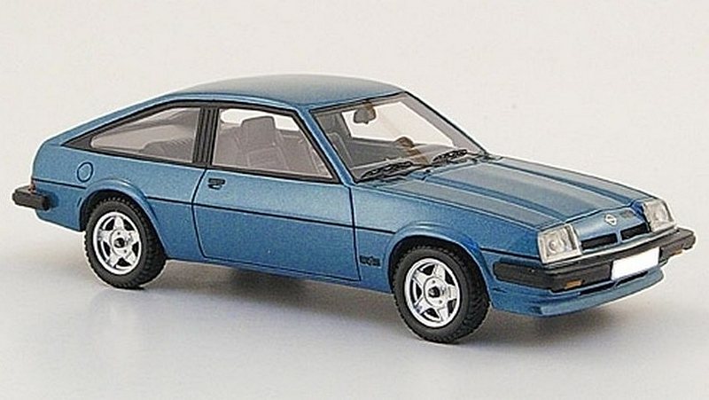 1980 Opel Manta B CC Berlinetta Azul Metalizado 1:43 NEO Scale Models 49576